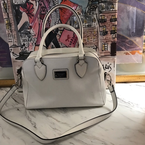 Tignanello Leather Bag with Handles and Shoulder Strap - Picture 1 of 15